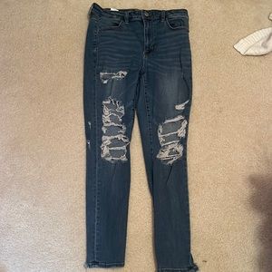 American eagle brand high rise skinny jeans
